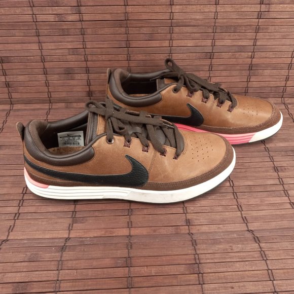 Nike Lunar Waverly Mens 11 Leather Golf Shoes Spikeless 652780-200 - Picture 3 of 9